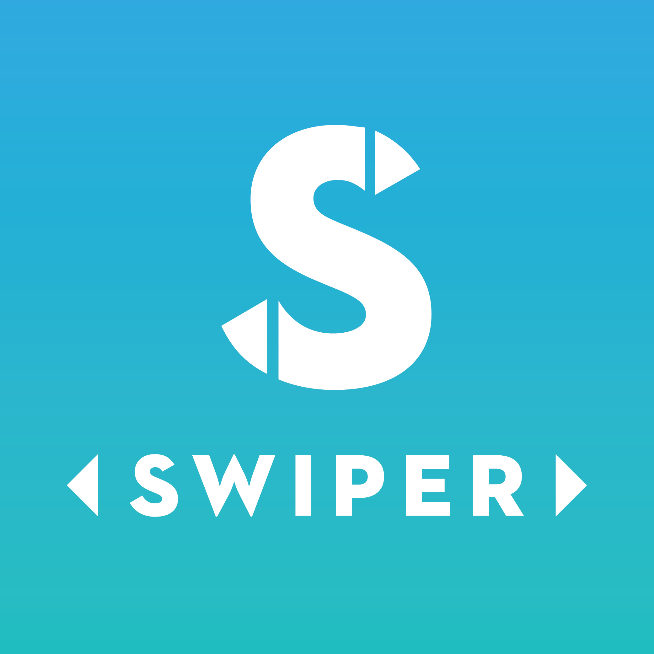 Swiper. Swiper logo. Swiper js. Swiper 5.4.5.